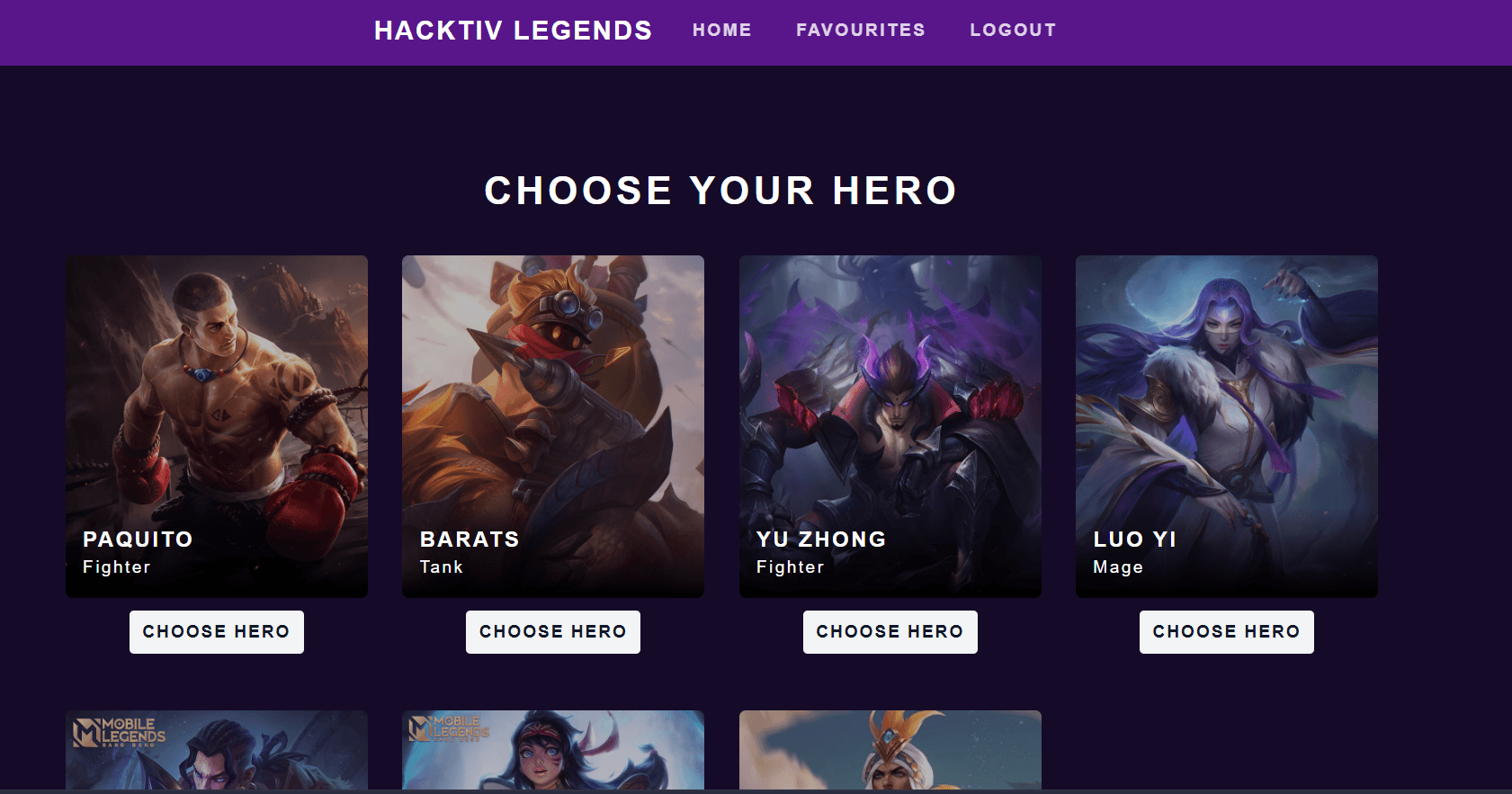 Hacktiv Legends preview